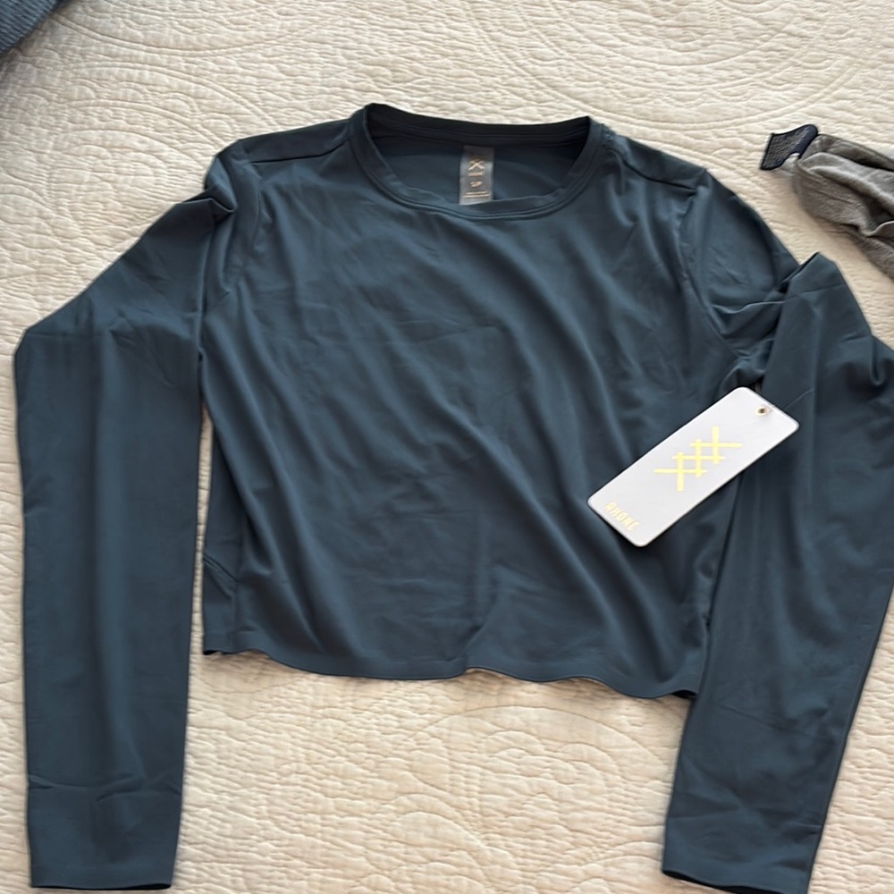 Women's Long Sleeve Top - Blue